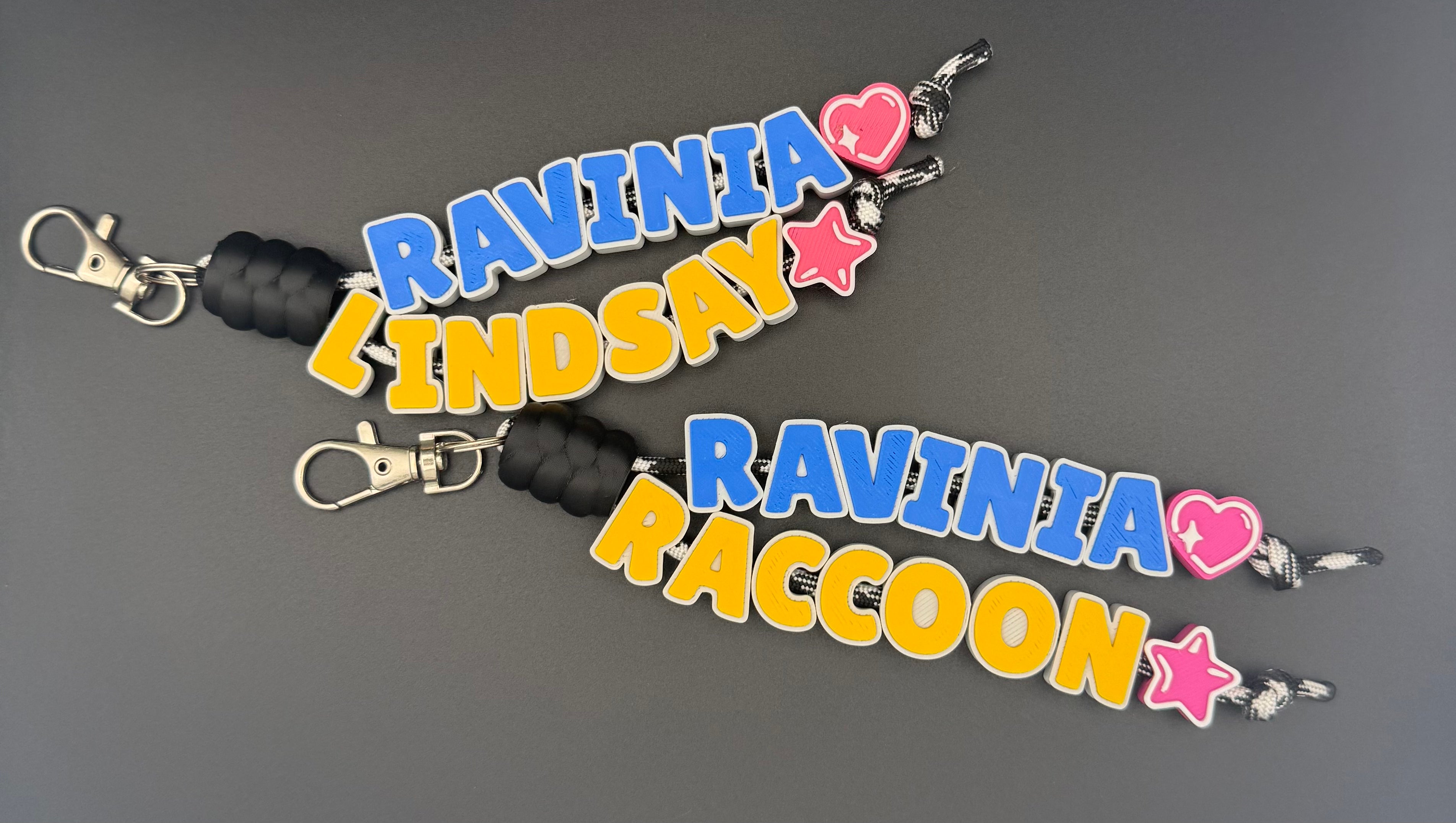 Ravinia Paracord Keychains